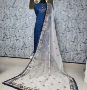 New exclusive designed 4 piece Jama- Premium quality_Moslin silk Girls 4 Pice Dress